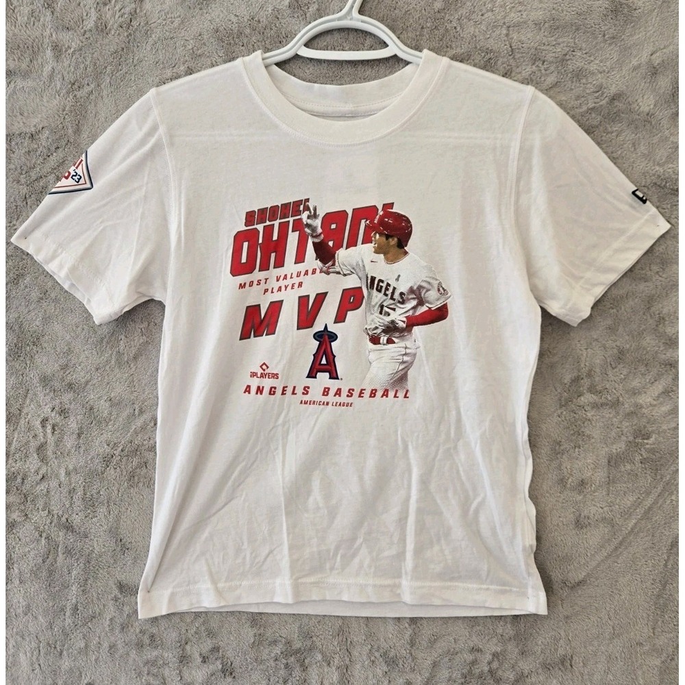 New Era Shoei Ohtani Los Angeles‎ Angels MVP Short Sleeve T-shirt Youth Large